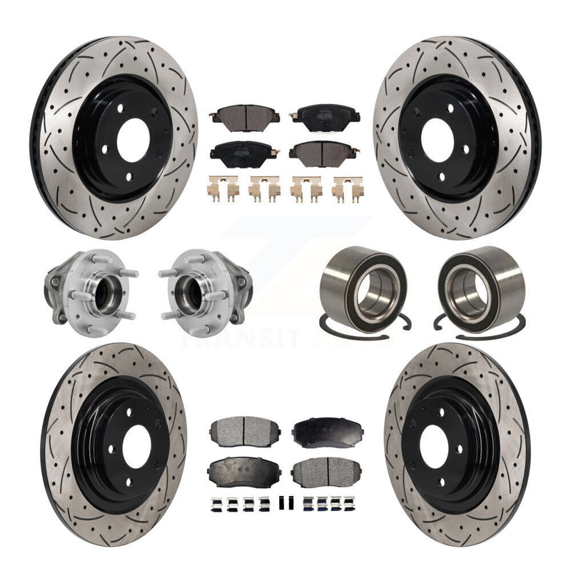Transit Auto KBB-130922 Wheel Bearing for 2016-2018 Mazda CX-9 - Front and Rear product image