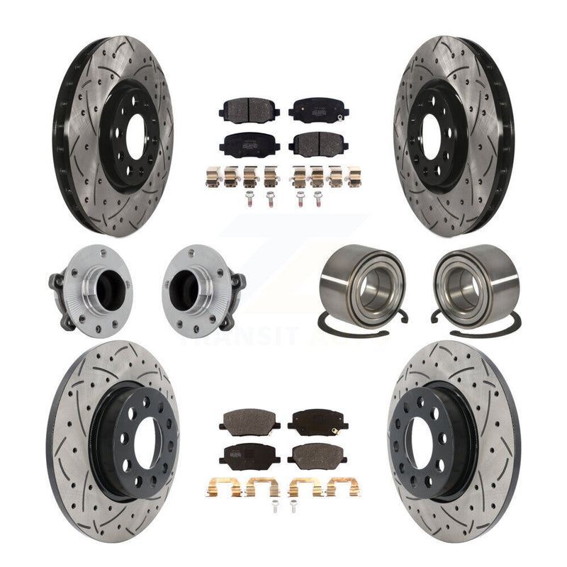 Transit Auto KBB-130925 Wheel Bearing for 2016-2018 Fiat 500X - Front and Rear product image