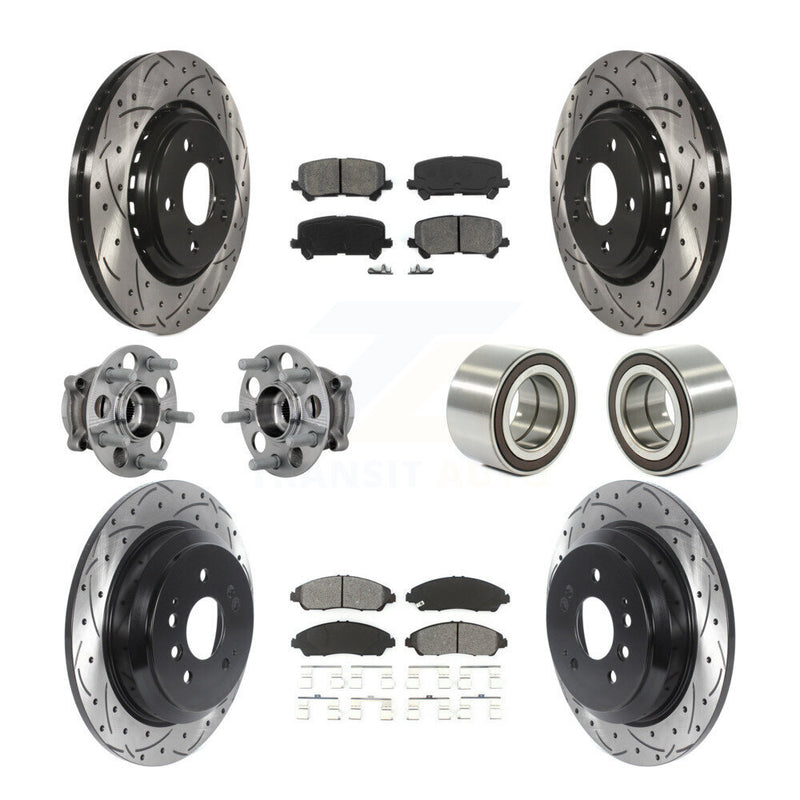 Transit Auto KBB-130931 Wheel Bearing for 2017-2019 Honda Ridgeline - Front and Rear product image