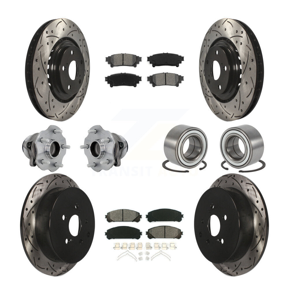 Transit Auto KBB-130932 Wheel Bearing for 2010-2019 Toyota Highlander, Lexus RX350, Lexus RX450h - Front and Rear product image