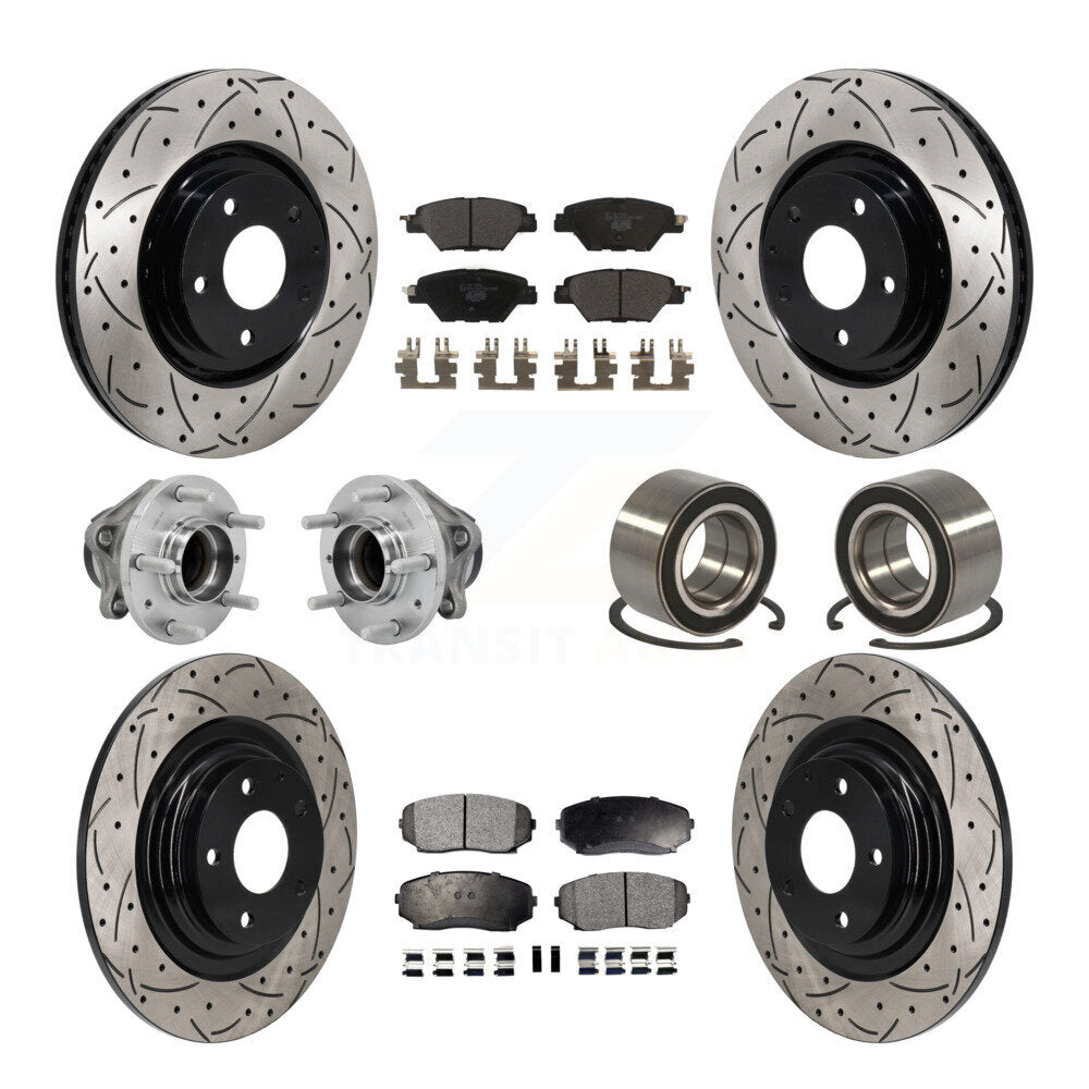 Transit Auto KBB-130935 Wheel Bearing for 2016-2018 Mazda CX-9 - Front and Rear product image