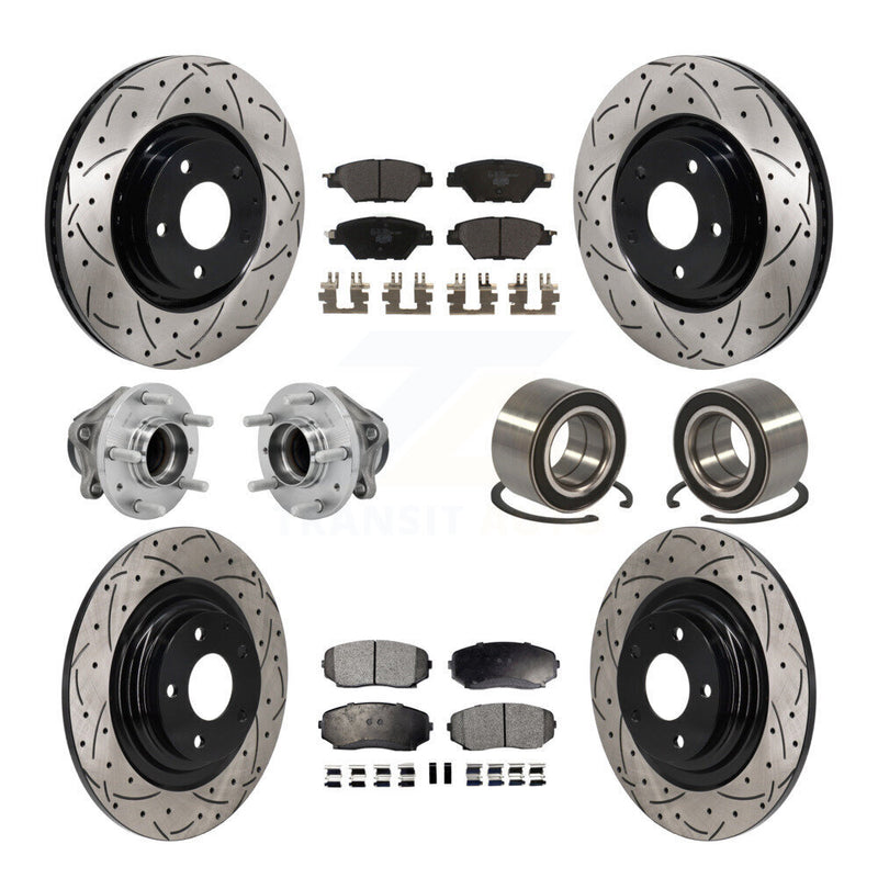 Transit Auto KBB-130935 Wheel Bearing for 2016-2018 Mazda CX-9 - Front and Rear product image