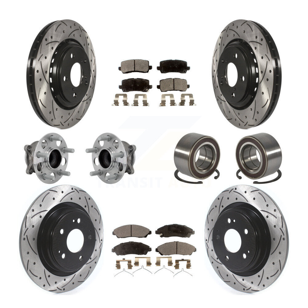 Transit Auto KBB-130939 Wheel Bearing for 2017-2020 Acura MDX - Front and Rear product image
