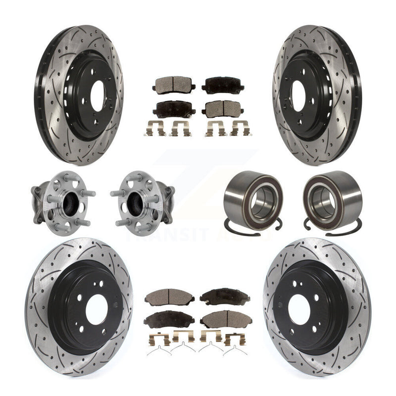 Transit Auto KBB-130939 Wheel Bearing for 2017-2020 Acura MDX - Front and Rear product image