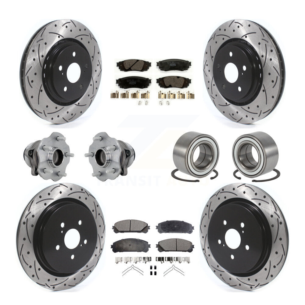 Transit Auto KBB-130941 Wheel Bearing for 2016 Lexus RX350 - Front and Rear product image