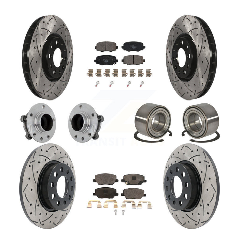 Transit Auto KBB-130942 Wheel Bearing for 2016-2018 Fiat 500X - Front and Rear product image