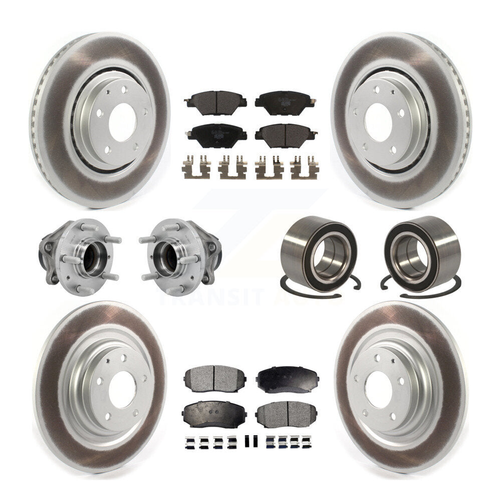 Transit Auto KBB-130973 Wheel Bearing for 2016-2018 Mazda CX-9 - Front and Rear product image