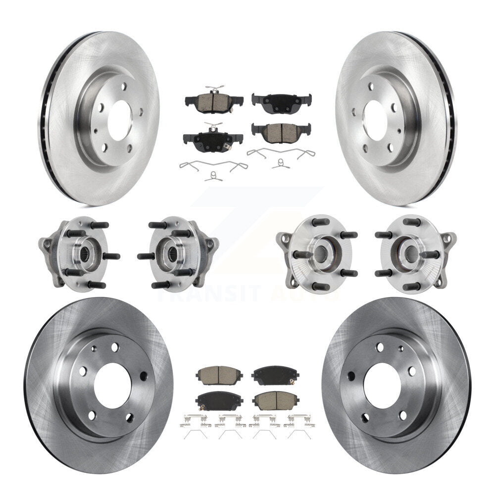 Transit Auto KBB-130987 Wheel Bearing and Hub Assembly for 2021-2022 Mazda 3 - Front and Rear product image