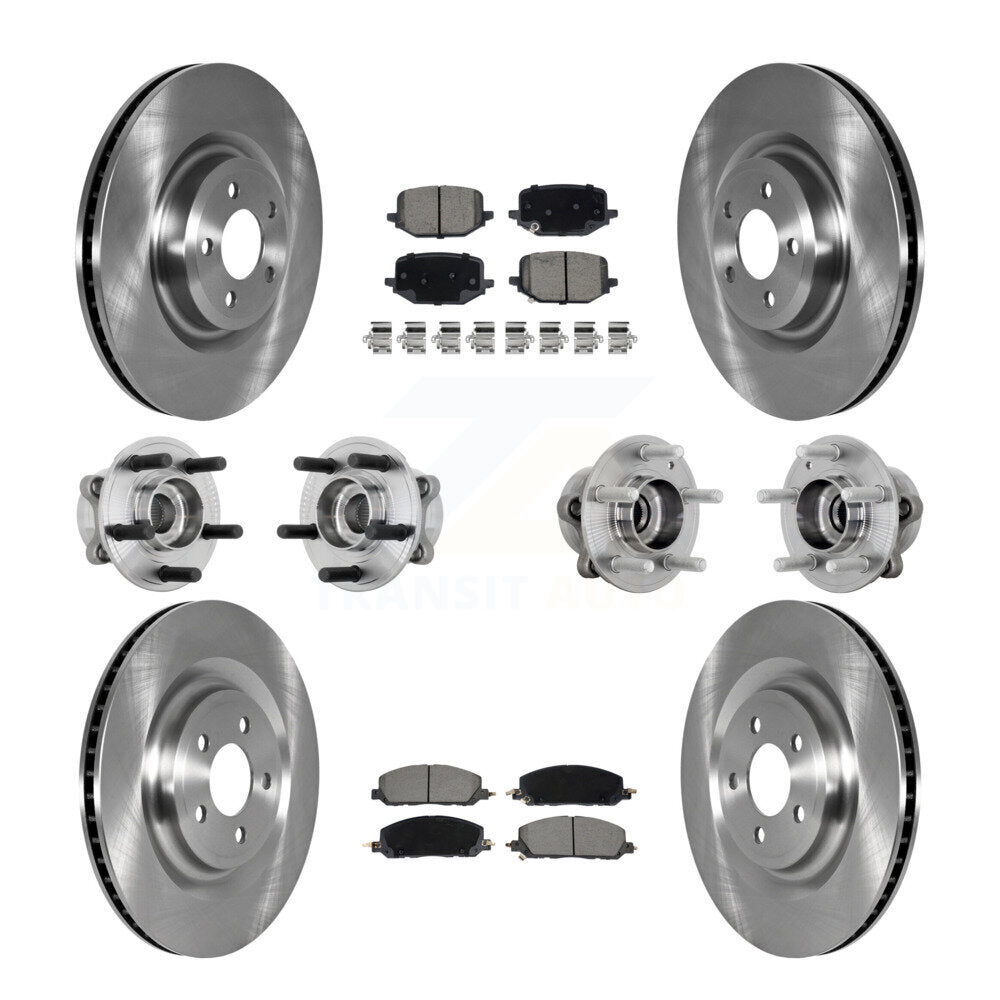Transit Auto KBB-130990 Wheel Bearing and Hub Assembly for 2020-2022 Ford Police Interceptor Utility, Lincoln Aviator - Front and Rear product image