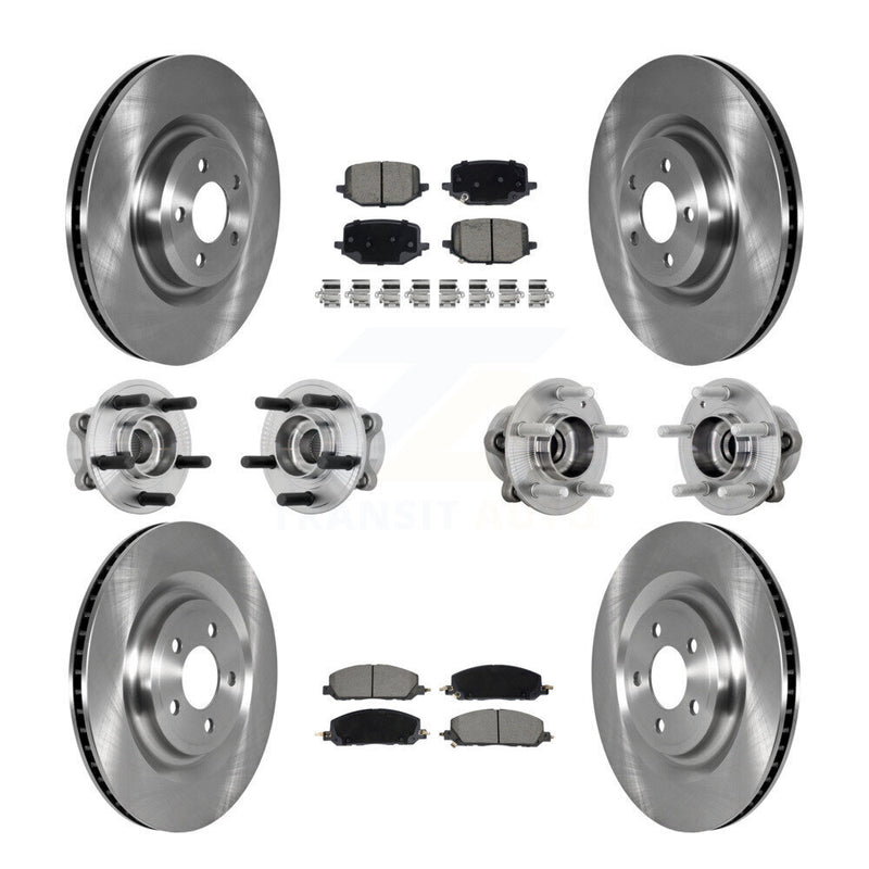 Transit Auto KBB-130990 Wheel Bearing and Hub Assembly for 2020-2022 Ford Police Interceptor Utility, Lincoln Aviator - Front and Rear product image
