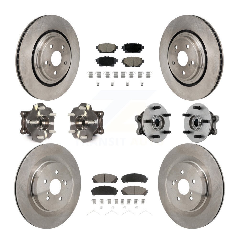 Transit Auto KBB-131001 Wheel Bearing and Hub Assembly for 2020-2022 Toyota Highlander - Front and Rear product image