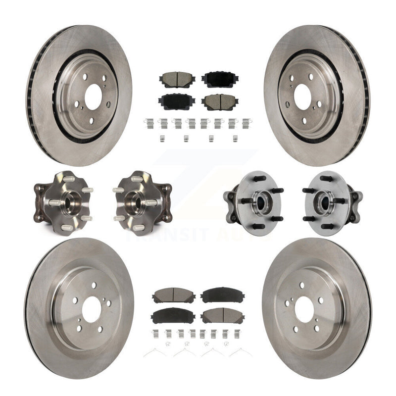 Transit Auto KBB-131001 Wheel Bearing and Hub Assembly for 2020-2022 Toyota Highlander - Front and Rear product image