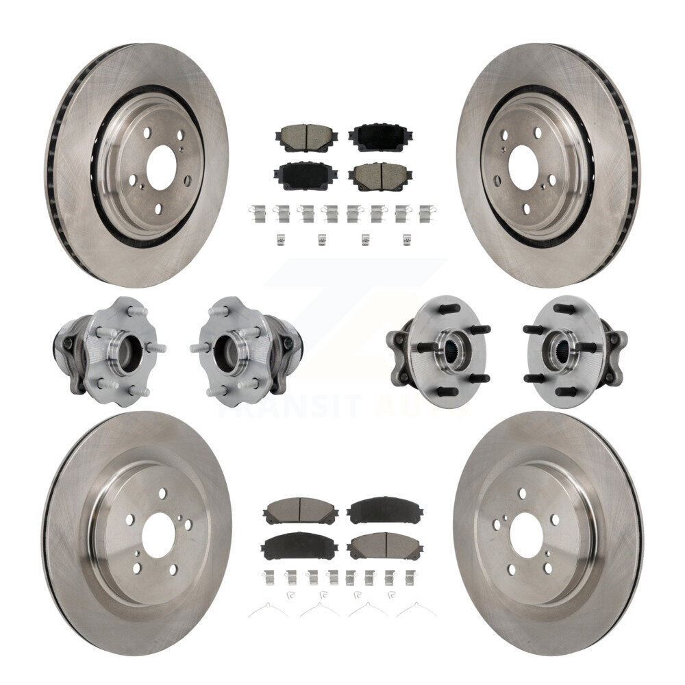 Transit Auto KBB-131002 Wheel Bearing and Hub Assembly for 2020-2022 Toyota Highlander - Front and Rear product image