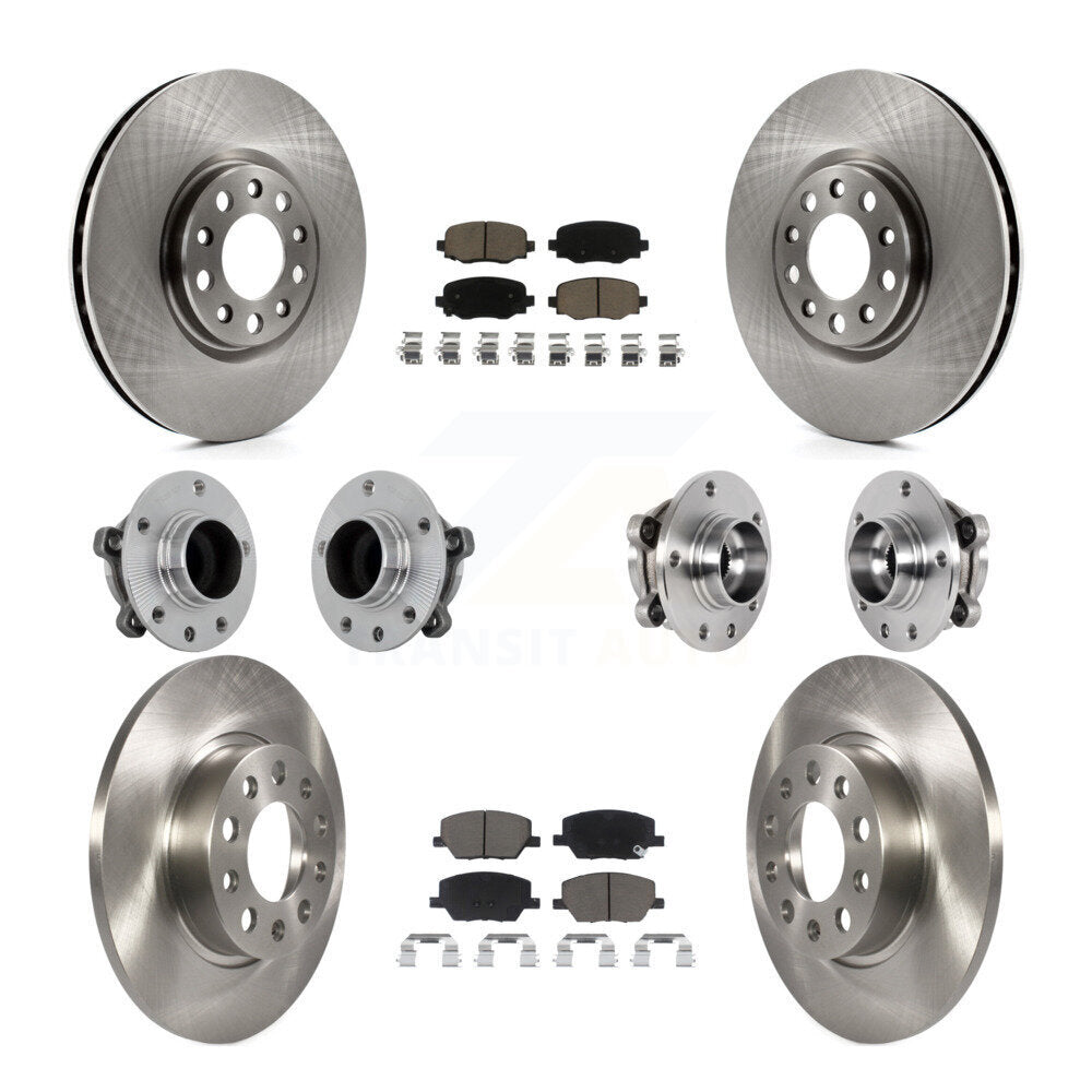 Transit Auto KBB-131009 Wheel Bearing and Hub Assembly for 2015-2021 Fiat 500X, Jeep Renegade - Front and Rear product image