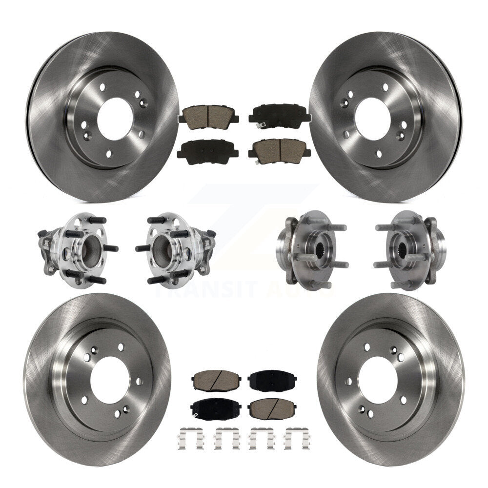 Transit Auto KBB-131013 Wheel Bearing and Hub Assembly for 2018-2019 Hyundai Elantra GT - Front and Rear product image