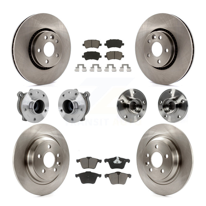 Transit Auto KBB-131033 Wheel Bearing and Hub Assembly for 2008-2014 Volvo S60, Volvo V70 - Front and Rear product image