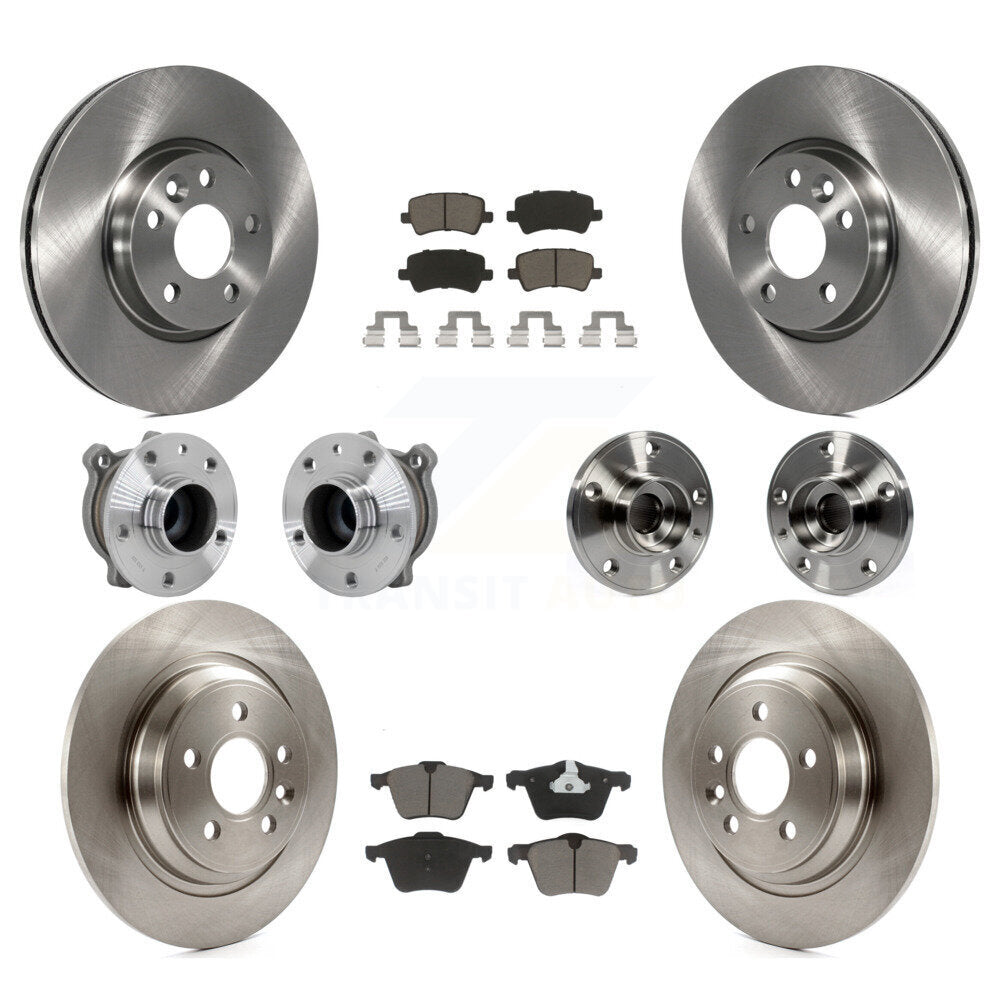 Transit Auto KBB-131034 Wheel Bearing and Hub Assembly for 2008 Volvo V70 - Front and Rear product image