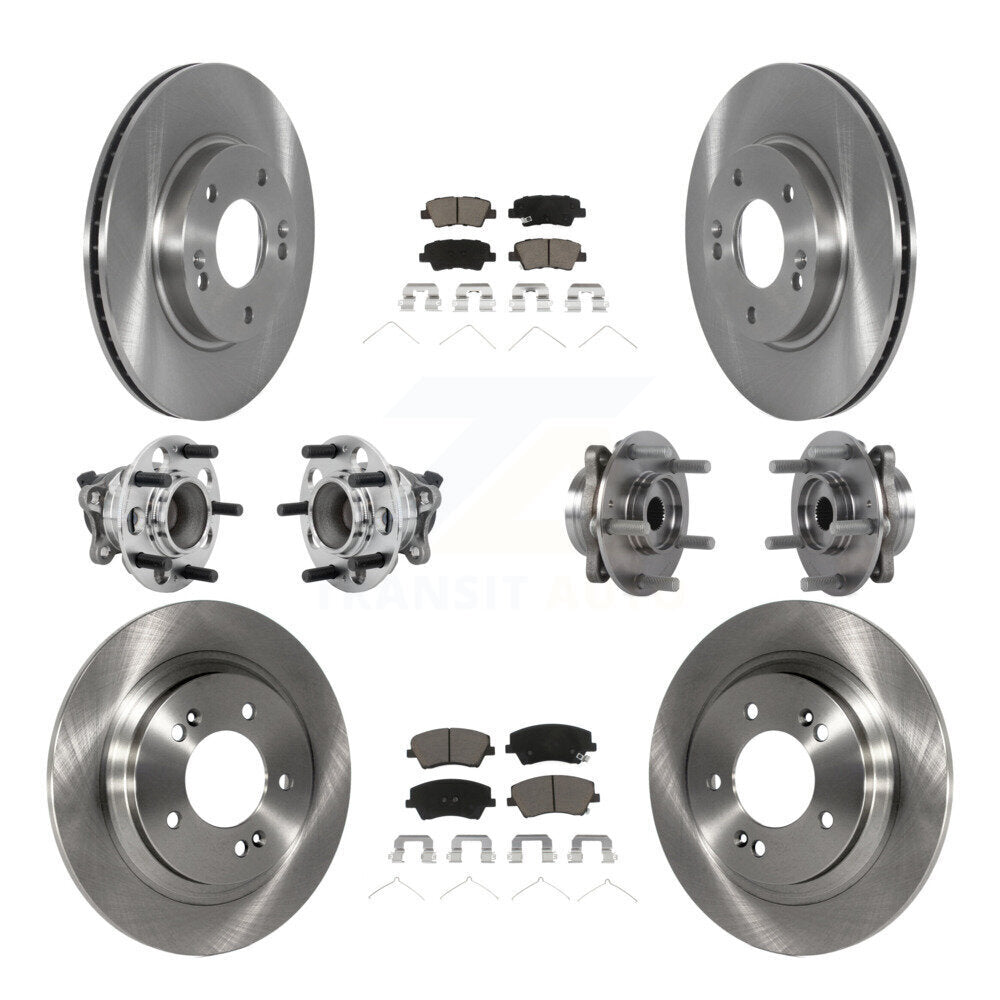Transit Auto KBB-131046 Wheel Bearing and Hub Assembly for 2017-2019 Hyundai Ioniq - Front and Rear product image
