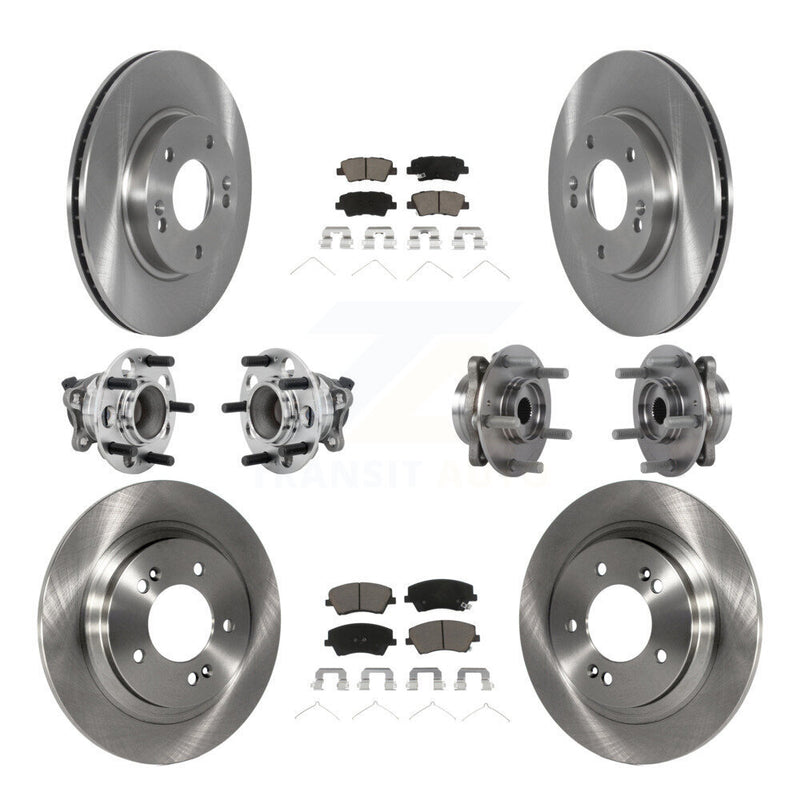 Transit Auto KBB-131046 Wheel Bearing and Hub Assembly for 2017-2019 Hyundai Ioniq - Front and Rear product image
