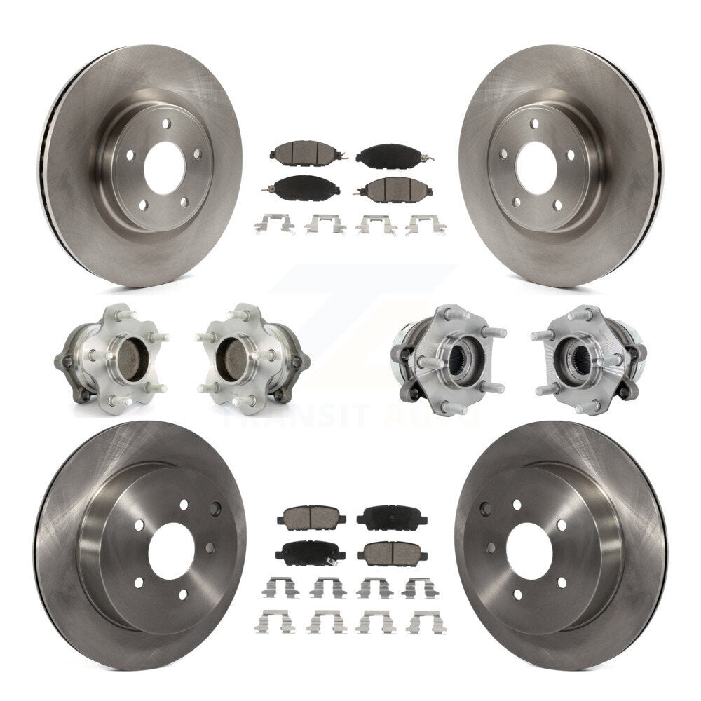 Transit Auto KBB-131049 Wheel Bearing and Hub Assembly for 2019-2024 Nissan Murano - Front and Rear product image