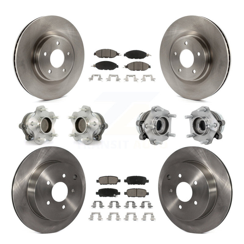 Transit Auto KBB-131049 Wheel Bearing and Hub Assembly for 2019-2024 Nissan Murano - Front and Rear product image
