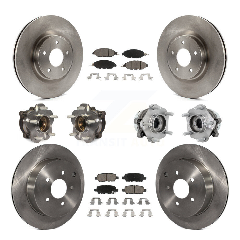 Transit Auto KBB-131050 Wheel Bearing and Hub Assembly for 2019-2023 Nissan Murano - Front and Rear product image