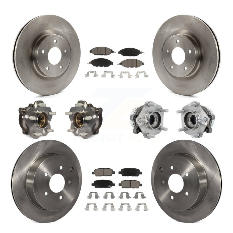 Transit Auto KBB-131050 Wheel Bearing and Hub Assembly for 2019-2023 Nissan Murano - Front and Rear product image