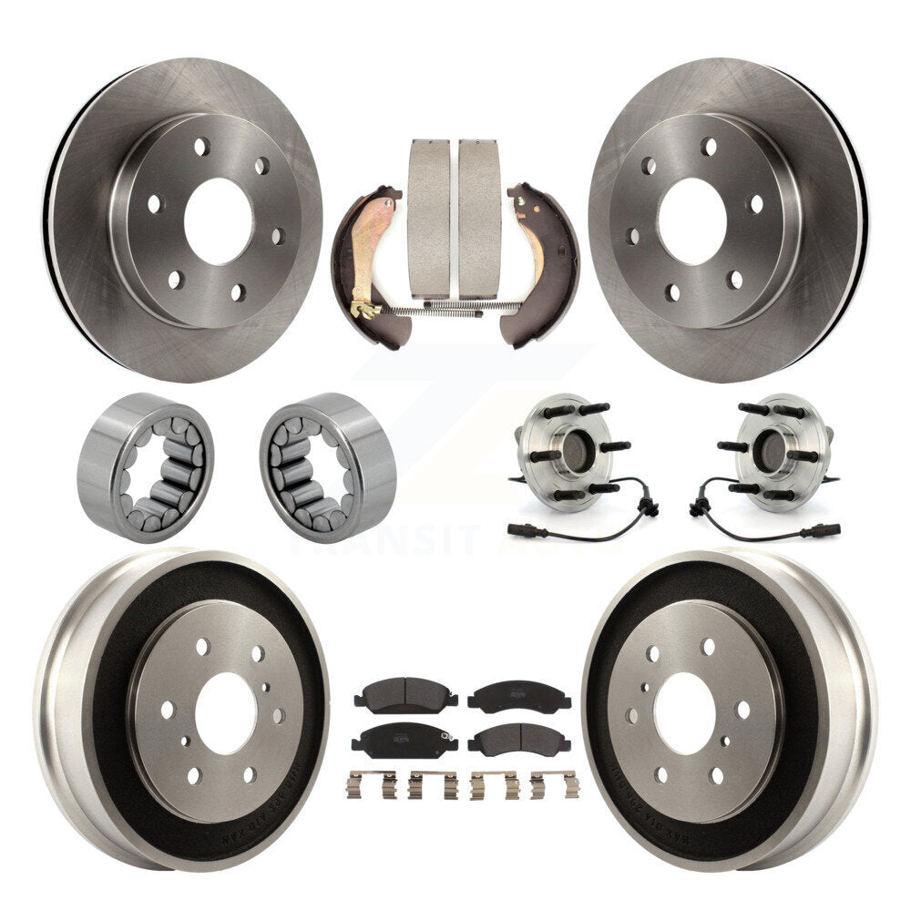 Transit Auto KBB-131055 Wheel Bearing and Hub Assembly for 2007 GMC Sierra 1500 - Front and Rear product image