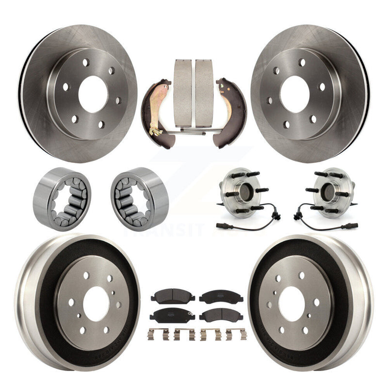 Transit Auto KBB-131055 Wheel Bearing and Hub Assembly for 2007 GMC Sierra 1500 - Front and Rear product image