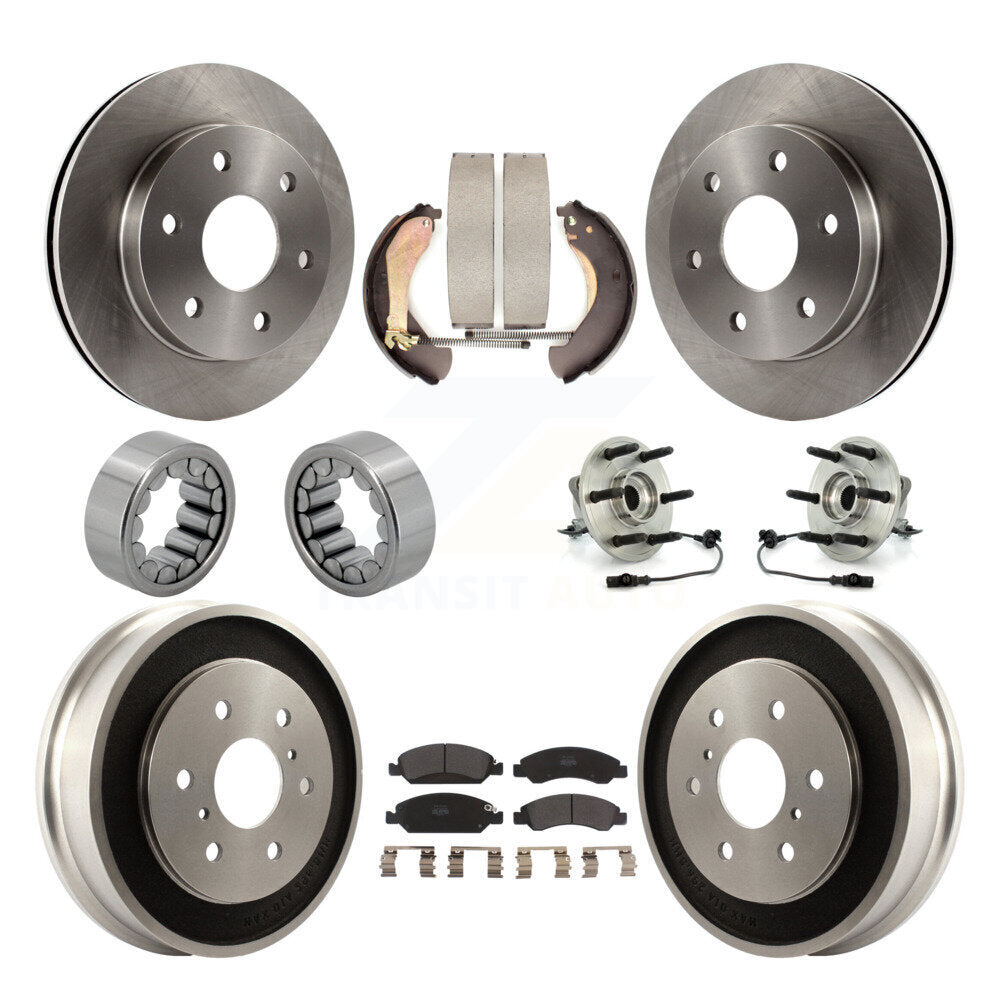 Transit Auto KBB-131056 Wheel Bearing and Hub Assembly for 2007 GMC Sierra 1500 - Front and Rear product image