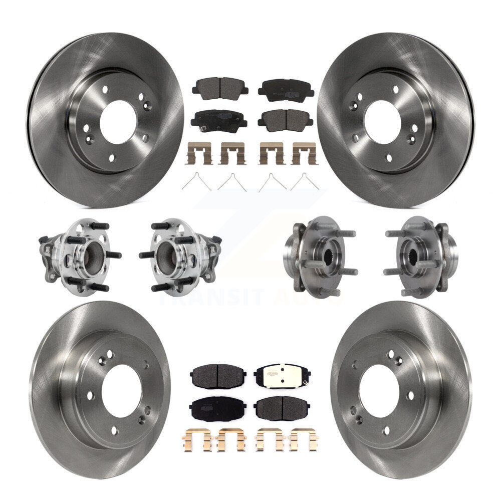 Transit Auto KBB-131059 Wheel Bearing and Hub Assembly for 2018-2023 Kia Forte, Hyundai Elantra GT - Front and Rear product image