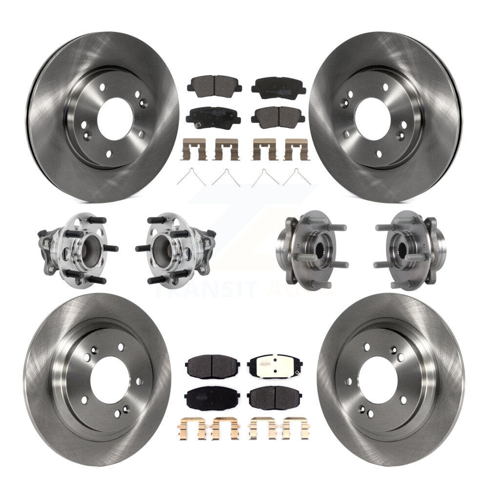 Transit Auto KBB-131060 Wheel Bearing and Hub Assembly for 2018-2019 Hyundai Elantra GT - Front and Rear product image