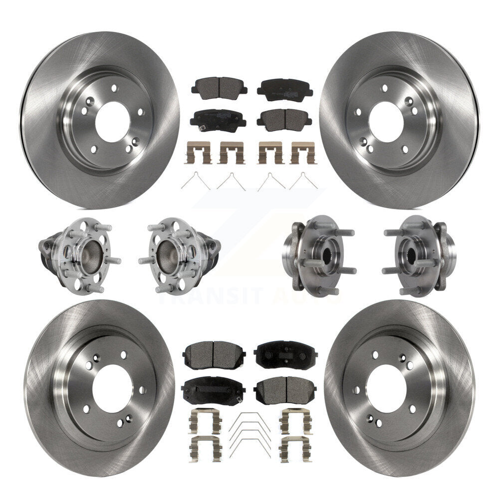 Transit Auto KBB-131061 Wheel Bearing and Hub Assembly for 2018-2020 Hyundai Elantra GT - Front and Rear product image