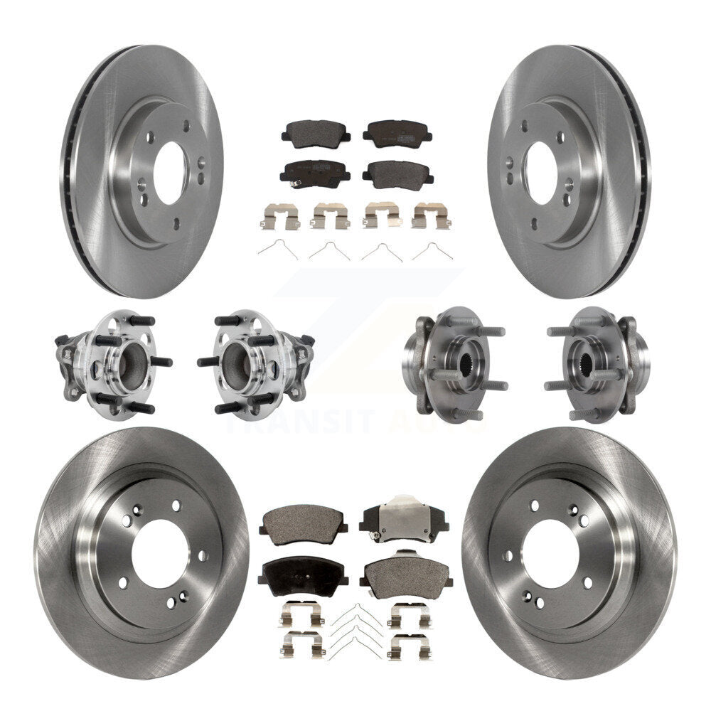 Transit Auto KBB-131075 Wheel Bearing and Hub Assembly for 2017-2019 Hyundai Ioniq - Front and Rear product image