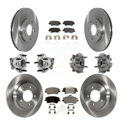 Transit Auto KBB-131075 Wheel Bearing and Hub Assembly for 2017-2019 Hyundai Ioniq - Front and Rear product image