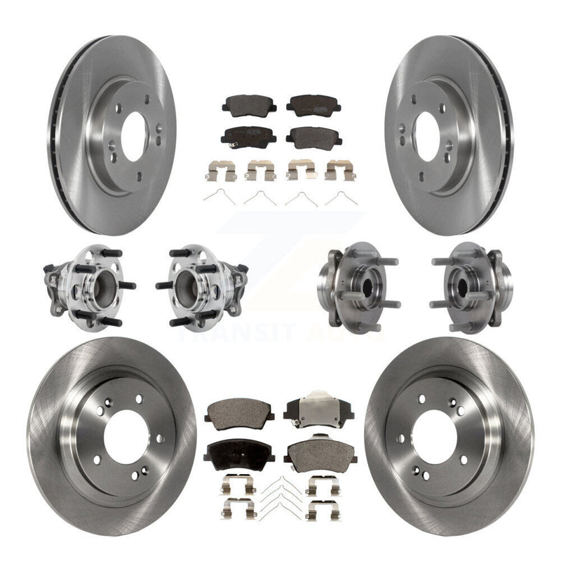 Transit Auto KBB-131075 Wheel Bearing and Hub Assembly for 2017-2019 Hyundai Ioniq - Front and Rear product image