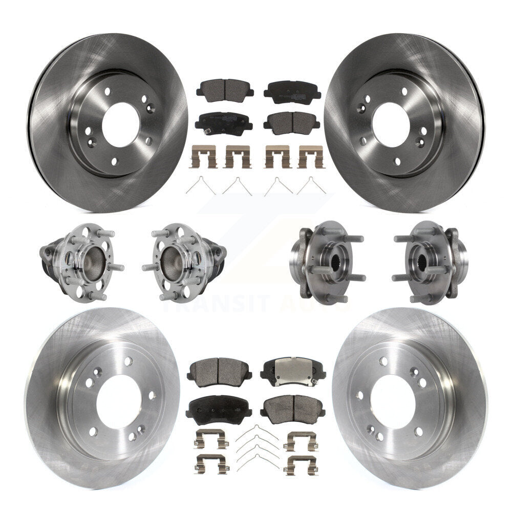 Transit Auto KBB-131076 Wheel Bearing and Hub Assembly for 2019-2021 Hyundai Veloster - Front and Rear product image