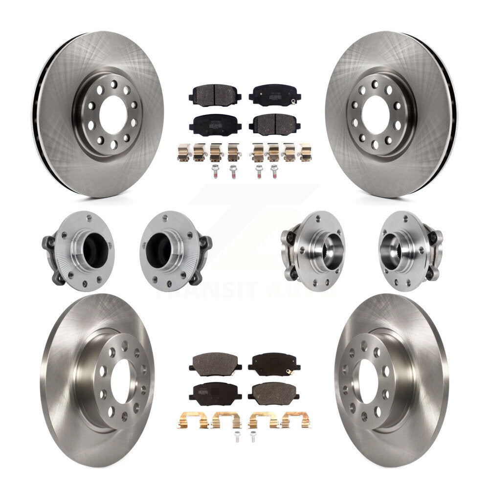 Transit Auto KBB-131081 Wheel Bearing and Hub Assembly for 2015-2021 Fiat 500X, Jeep Renegade - Front and Rear product image