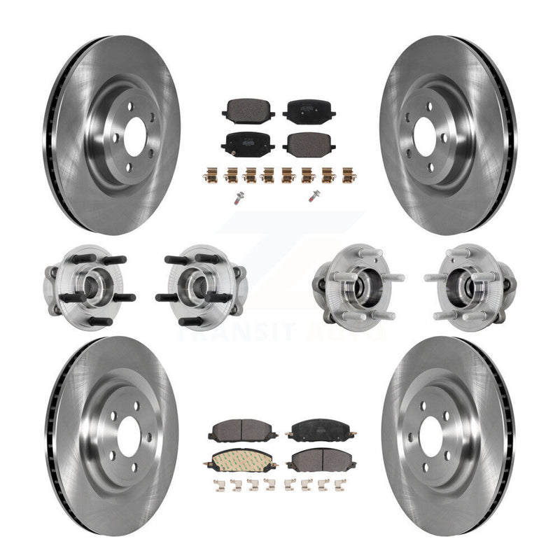 Transit Auto KBB-131083 Wheel Bearing and Hub Assembly for 2020-2022 Ford Police Interceptor Utility, Lincoln Aviator - Front and Rear product image