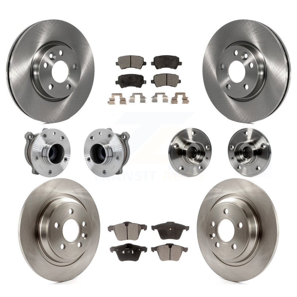 Transit Auto KBB-131100 Wheel Bearing and Hub Assembly for 2008 Volvo V70 - Front and Rear product image