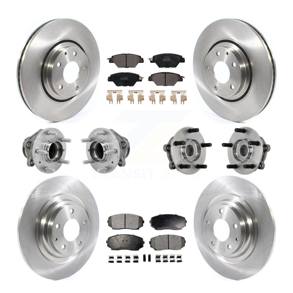 Transit Auto KBB-131112 Wheel Bearing and Hub Assembly for 2016-2021 Mazda CX-9 - Front and Rear product image