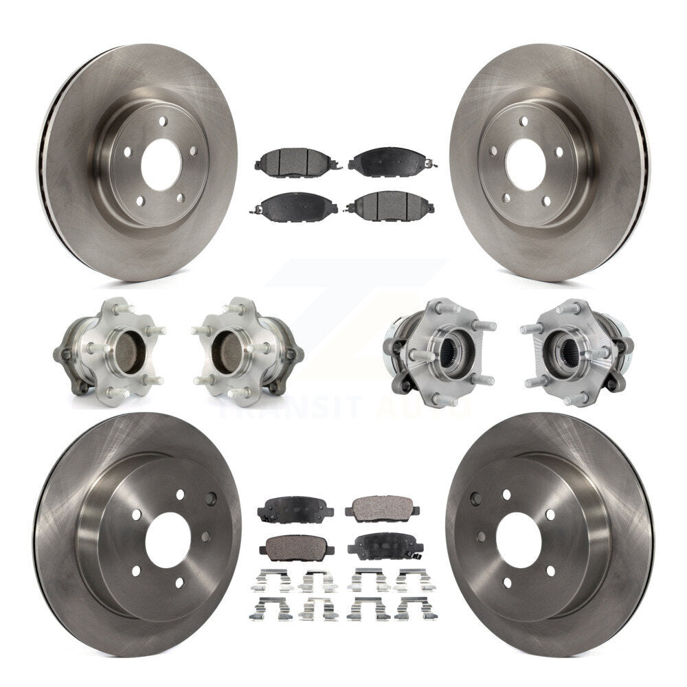 Transit Auto KBB-131125 Wheel Bearing and Hub Assembly for 2019-2024 Nissan Murano - Front and Rear product image