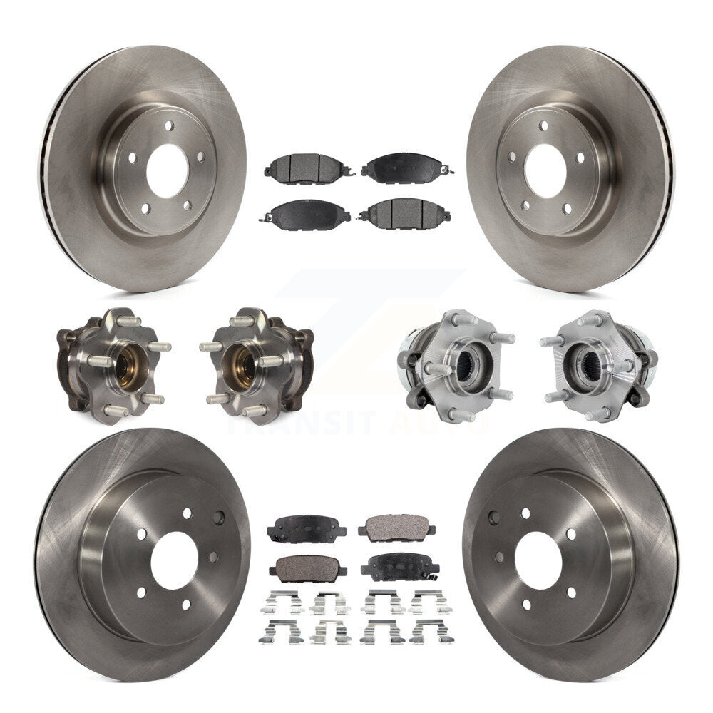Transit Auto KBB-131126 Wheel Bearing and Hub Assembly for 2019-2023 Nissan Murano - Front and Rear product image