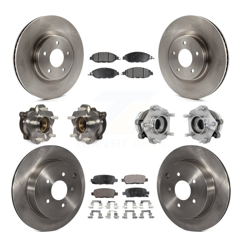 Transit Auto KBB-131126 Wheel Bearing and Hub Assembly for 2019-2023 Nissan Murano - Front and Rear product image