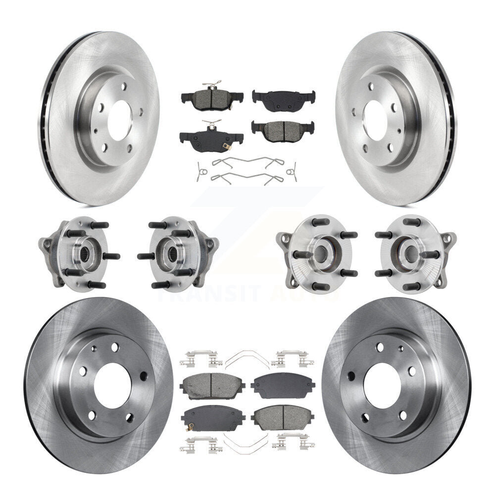Transit Auto KBB-131145 Wheel Bearing and Hub Assembly for 2021-2022 Mazda 3 - Front and Rear product image