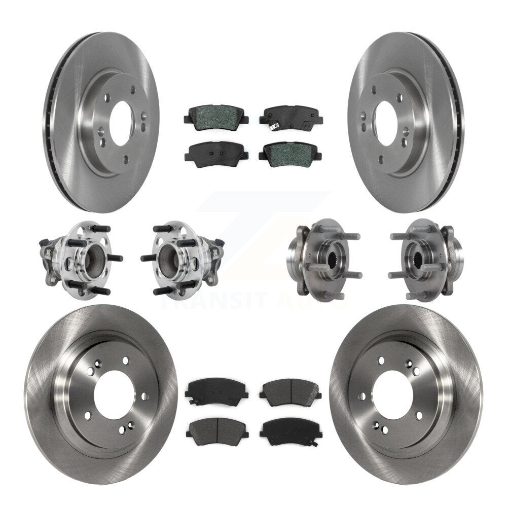 Transit Auto KBB-131146 Wheel Bearing and Hub Assembly for 2017-2019 Hyundai Ioniq - Front and Rear product image