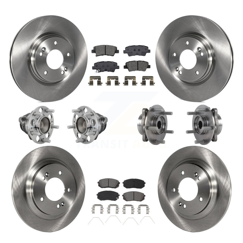 Transit Auto KBB-131150 Wheel Bearing and Hub Assembly for 2018-2020 Hyundai Elantra GT - Front and Rear product image