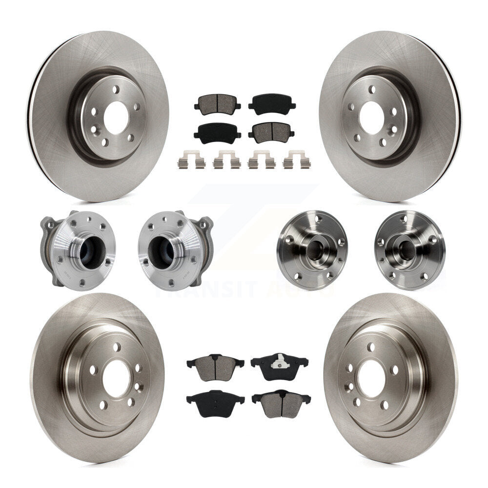 Transit Auto KBB-131167 Wheel Bearing and Hub Assembly for 2008-2014 Volvo S60, Volvo V70 - Front and Rear product image