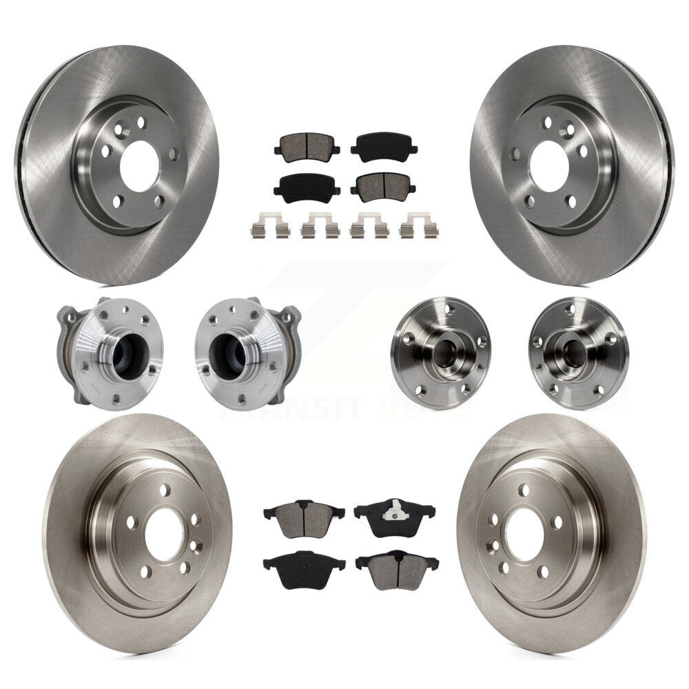 Transit Auto KBB-131169 Wheel Bearing and Hub Assembly for 2008 Volvo V70 - Front and Rear product image