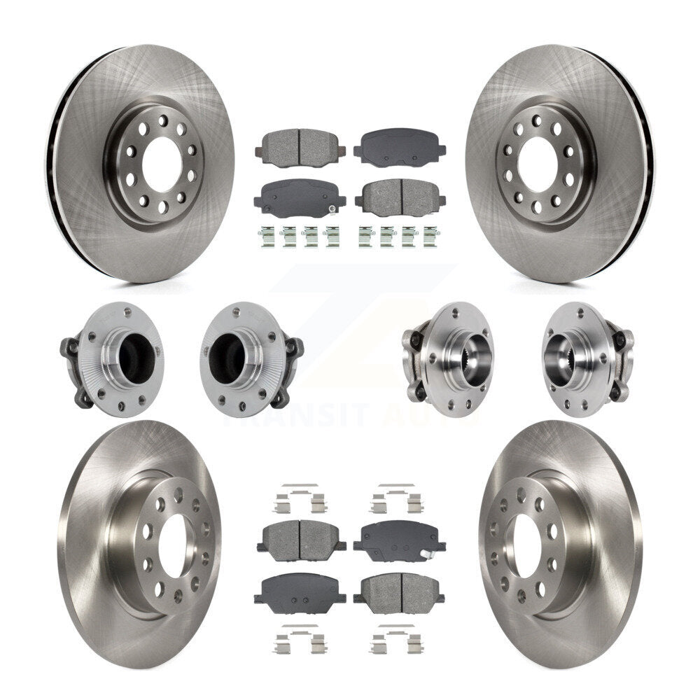 Transit Auto KBB-131189 Wheel Bearing and Hub Assembly for 2015-2021 Fiat 500X, Jeep Renegade - Front and Rear product image